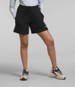 The North Face Felted Fleece 7' Shorts Dame Sort | DK MOYEA
