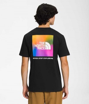 The North Face Kort Sleeve Box NSE T-Shirt Herre Sort | DANMARK PBJIX