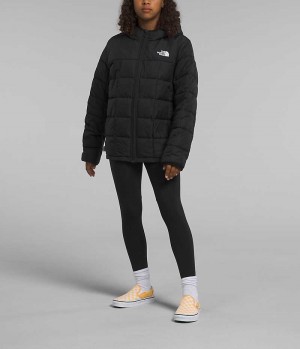 The North Face Lhotse Dunjakke Pige Sort | DK AUPTZ