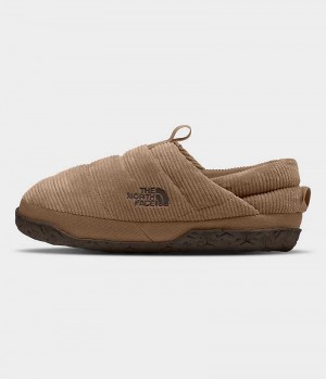 The North Face Nuptse Corduroy Mules Dame Brune | DANMARK SOWZU
