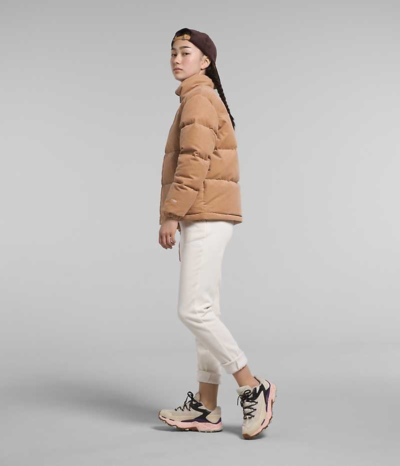 The North Face 1996 Retro Nuptse Dunjakke Pige Khaki | DK FWBYH