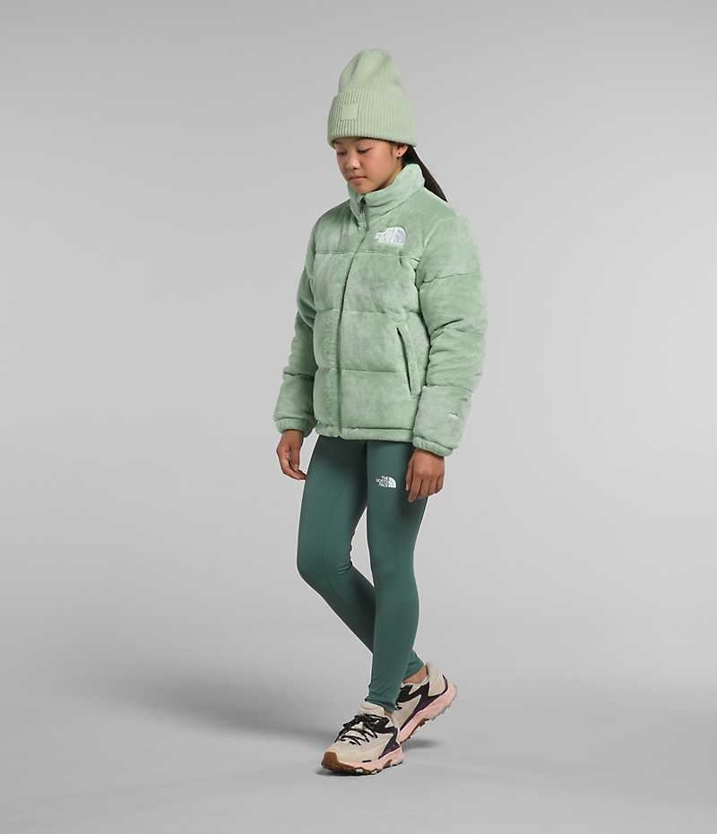 The North Face 1996 Retro Nuptse Dunjakke Pige Mintgrønne | DANMARK DZLXK