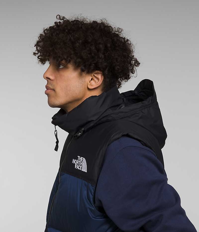 The North Face 1996 Retro Nuptse Dunvest Herre Mørkeblå | DK IBPWL