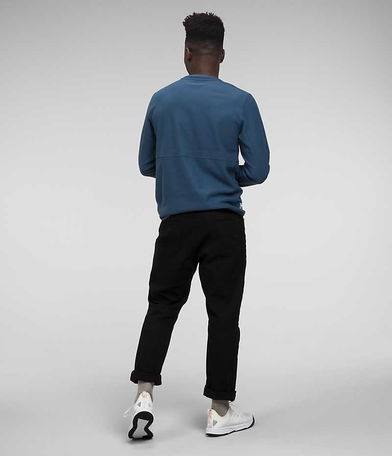 The North Face Alpine Polartec® 100 Crew Pullover Herre Blå | DANMARK DWKCX