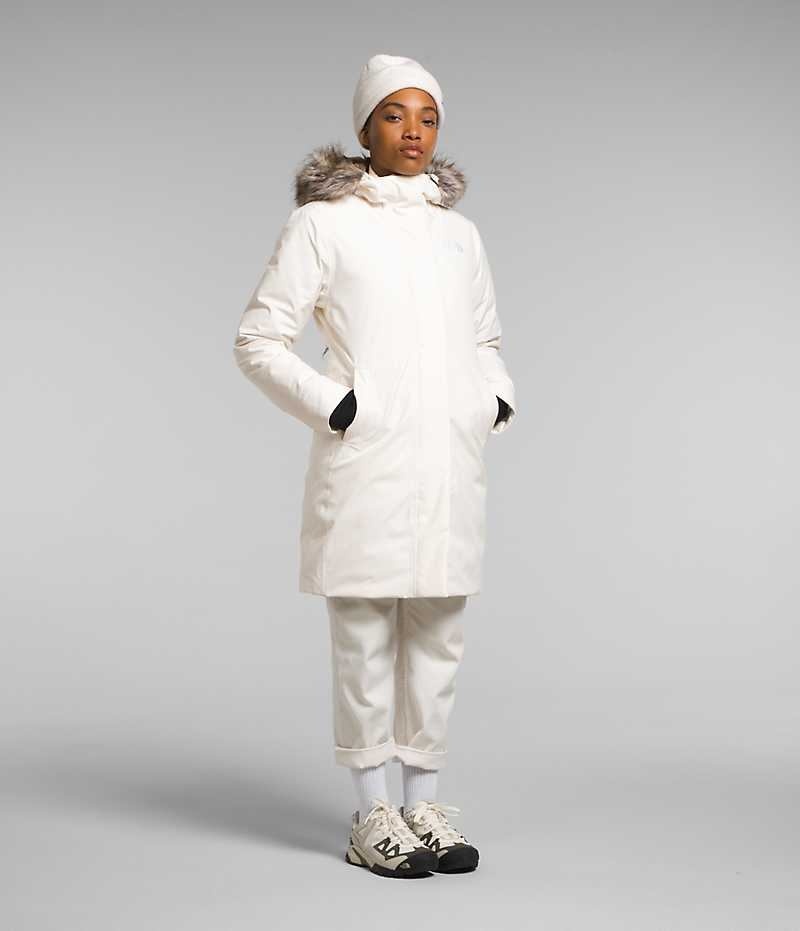 The North Face Arctic Parka Dame Hvide | DK FJDLR