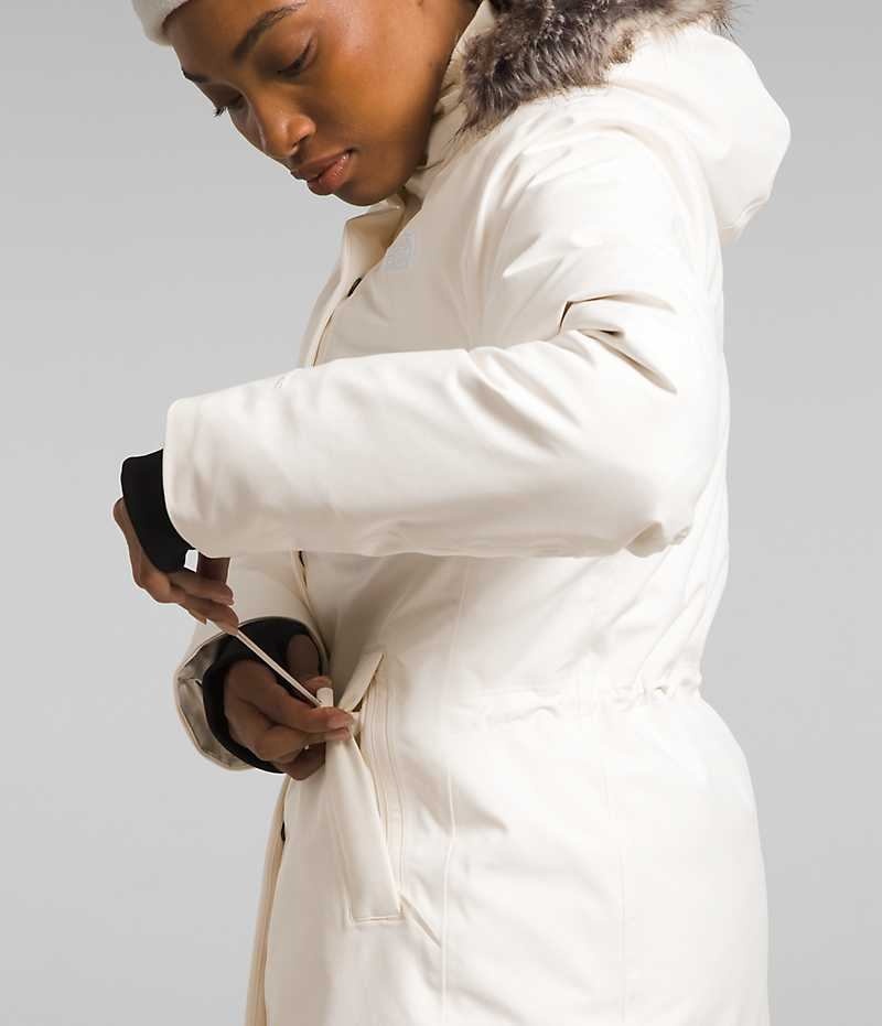 The North Face Arctic Parka Dame Hvide | DK FJDLR