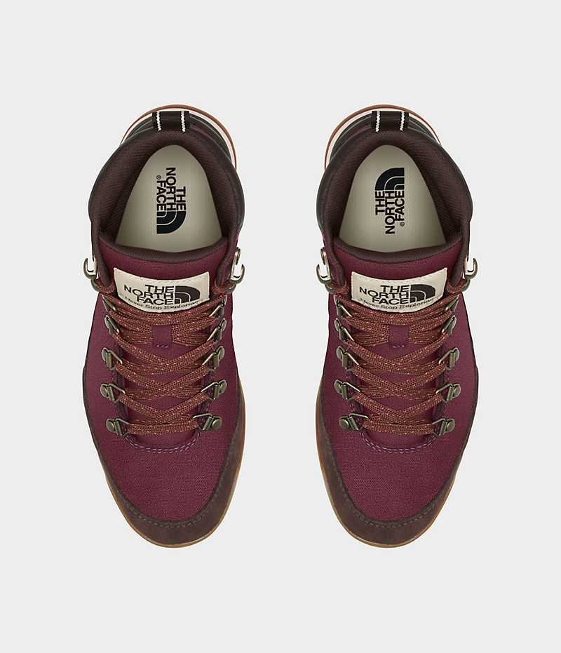 The North Face Back-To-Berkeley IV Tekstil Vandtætte Vinterstøvler Dame Brune Fuchsia | DANMARK VKWXO