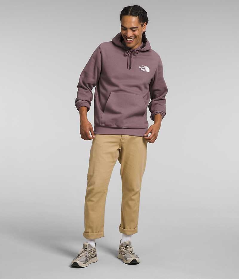 The North Face Box NSE Pullover Hættetrøje Herre Fuchsia | DK YCKXG