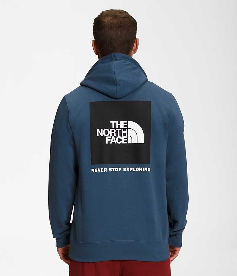 The North Face Box NSE Pullover Hættetrøje Herre Blå | DK XVMSN