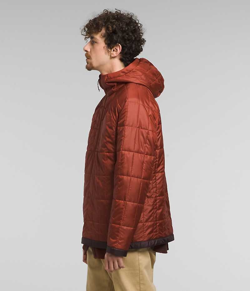 The North Face Circaloft ¼-Zip Pullover Dunjakke Herre Brune | DK FKHAJ