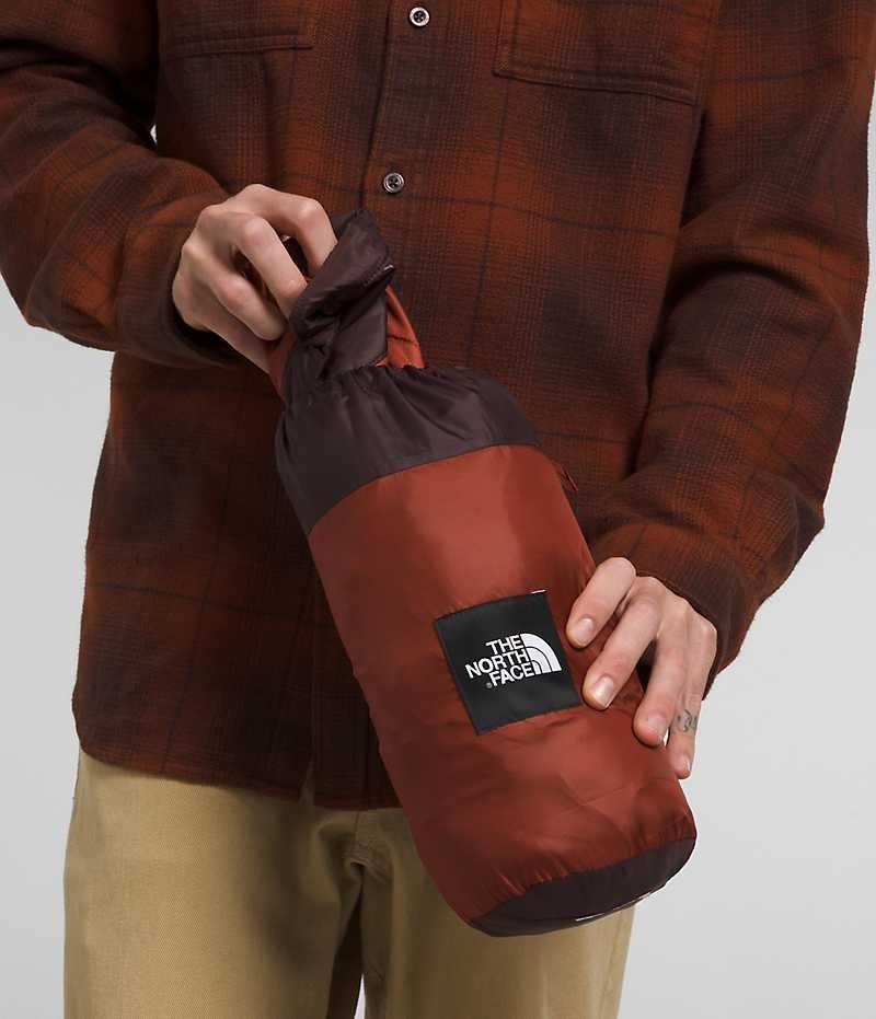 The North Face Circaloft ¼-Zip Pullover Dunjakke Herre Brune | DK FKHAJ