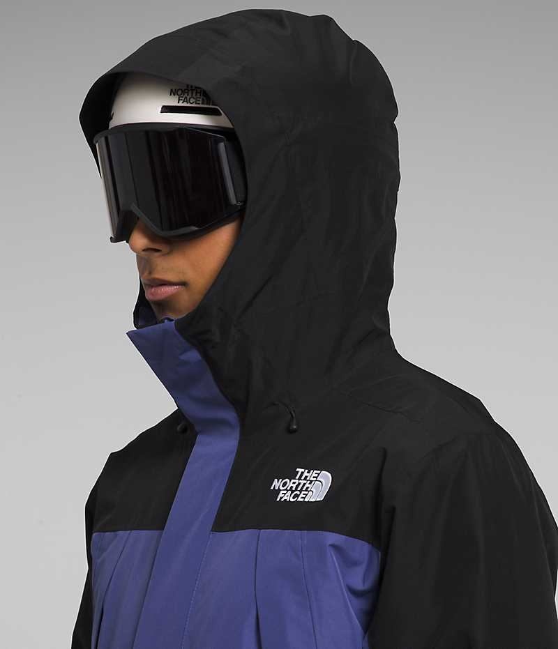 The North Face Clement Triclimate® Isolerede Jakker Herre Blå Sort | DANMARK FVKHT