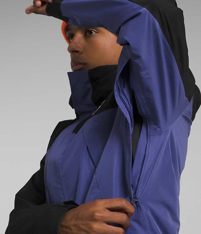 The North Face Clement Triclimate® Isolerede Jakker Herre Blå Sort | DANMARK FVKHT