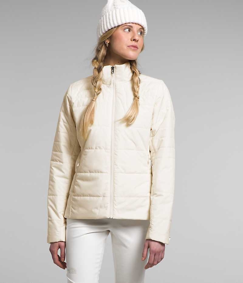 The North Face Clementine Triclimate® Isolerede Jakker Dame Hvide | DANMARK ZYFBD