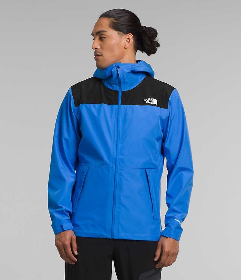 The North Face Dryzzle FUTURELIGHT™ Regnjakke Herre Blå Sort | DANMARK YGUEA
