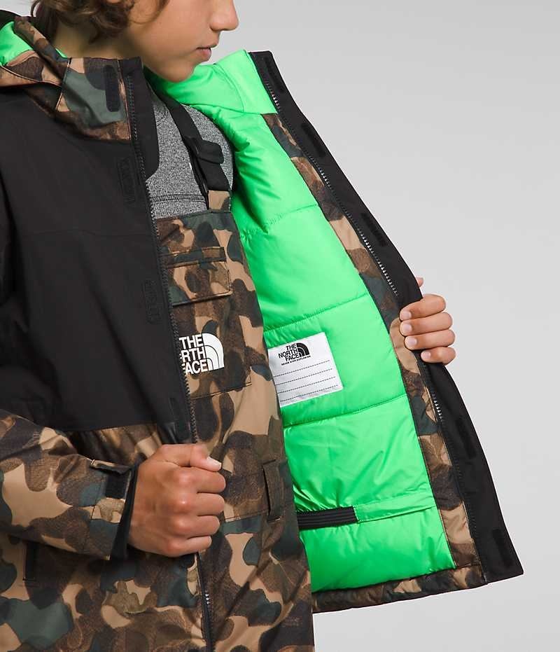 The North Face Freedom Extreme Isolerede Jakker Drenge Camo | DANMARK NJGBR