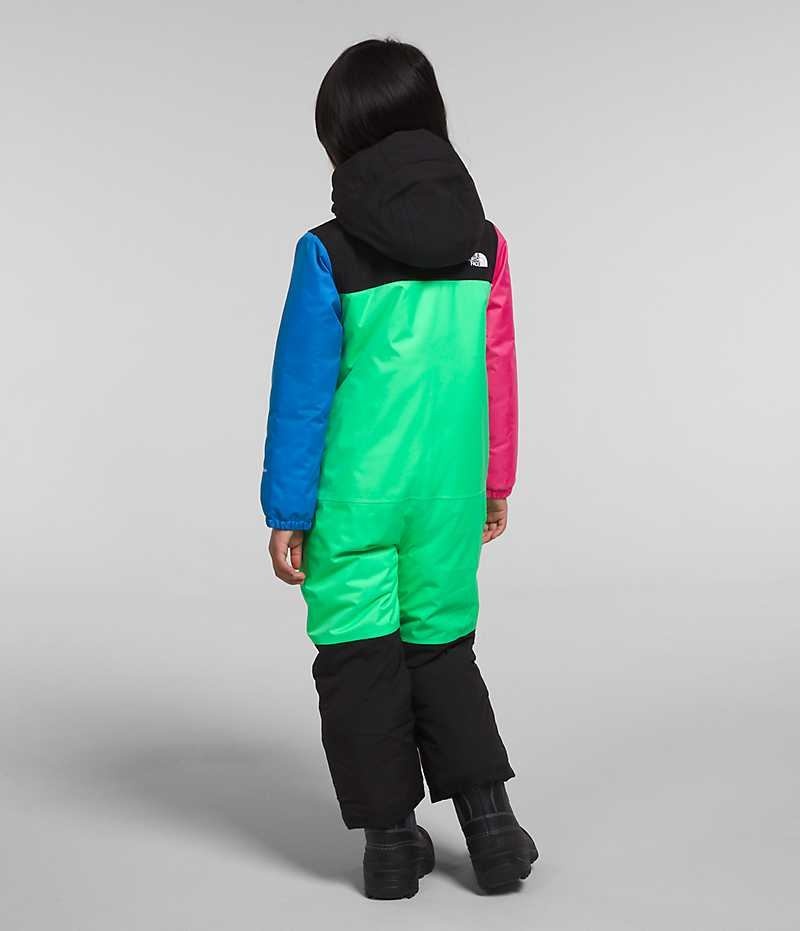 The North Face Freedom Snow Suit Dunjakke Pige Flerfarvede | DANMARK LYQME