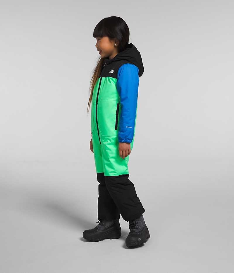 The North Face Freedom Snow Suit Dunjakke Pige Flerfarvede | DANMARK LYQME
