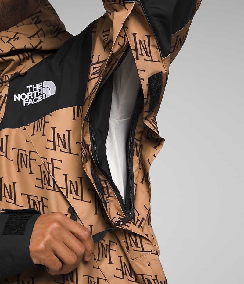 The North Face GTX Mountain Isolerede Jakker Herre Khaki | DANMARK KYWUA