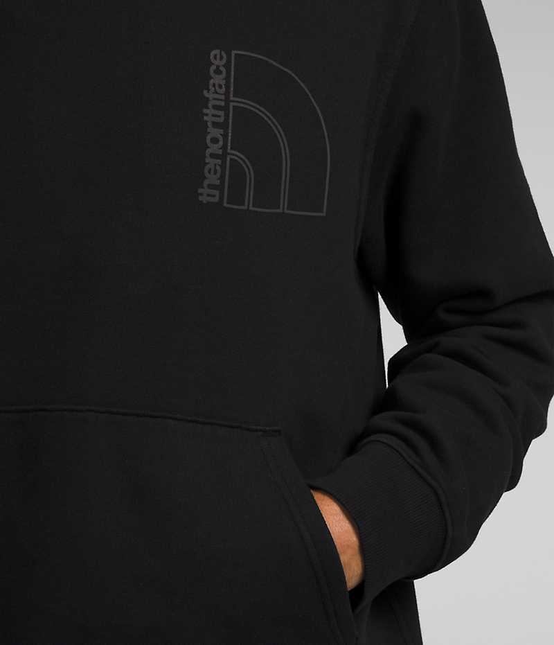 The North Face Garment Dye Hættetrøje Herre Sort | DANMARK VEQGR