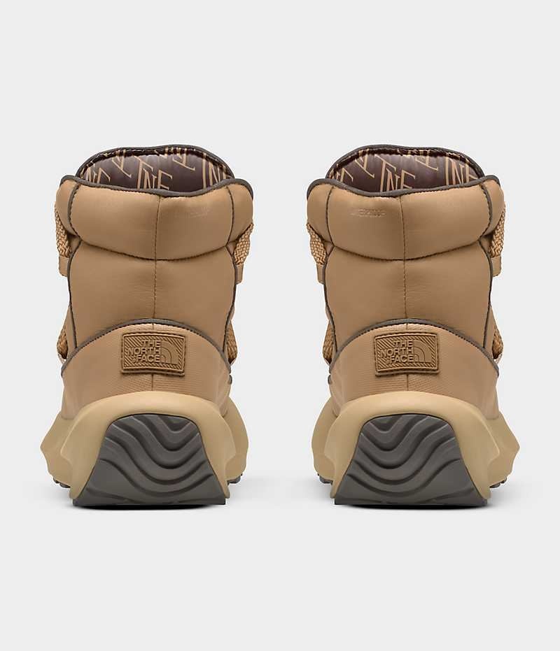 The North Face Halseigh ThermoBall™ Blonder Vandtætte Vinterstøvler Dame Brune | DK NSBDG