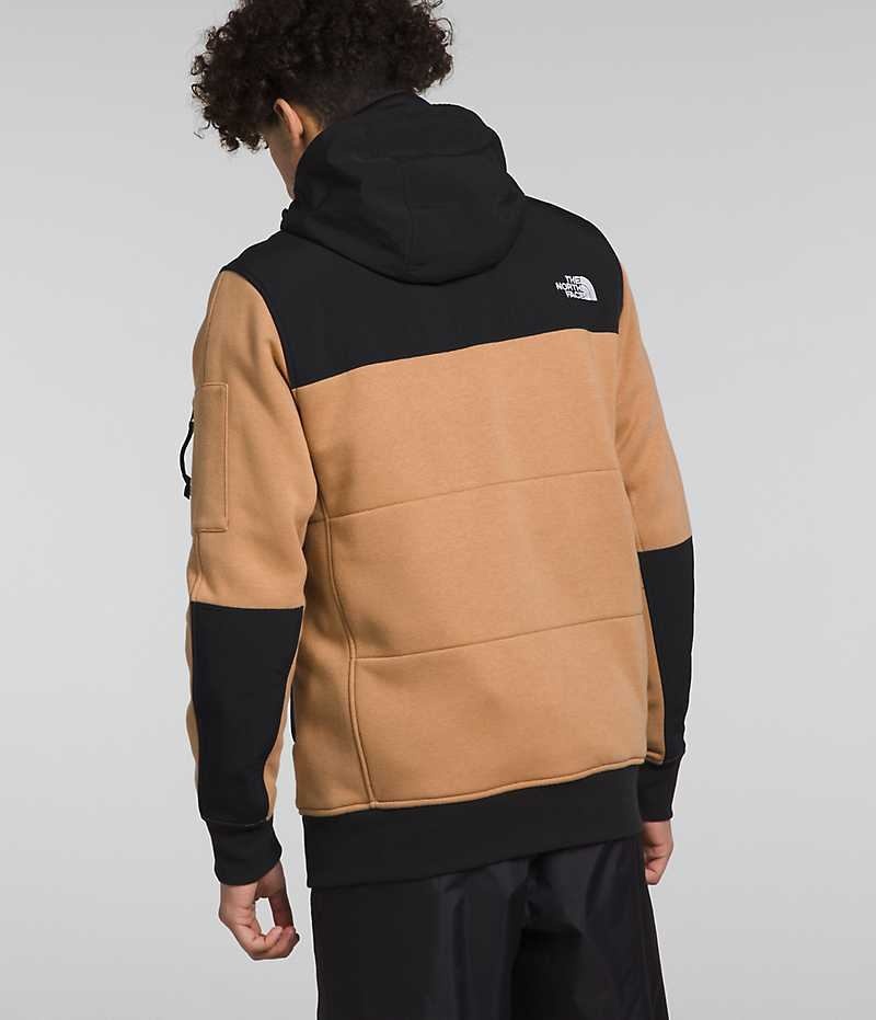 The North Face Highrail Fleece Jakker Herre Khaki Sort | DANMARK RDBSG