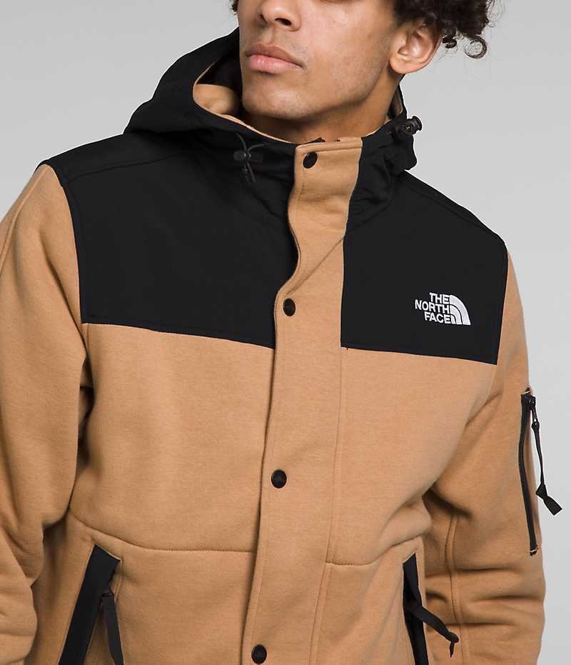 The North Face Highrail Fleece Jakker Herre Khaki Sort | DANMARK RDBSG