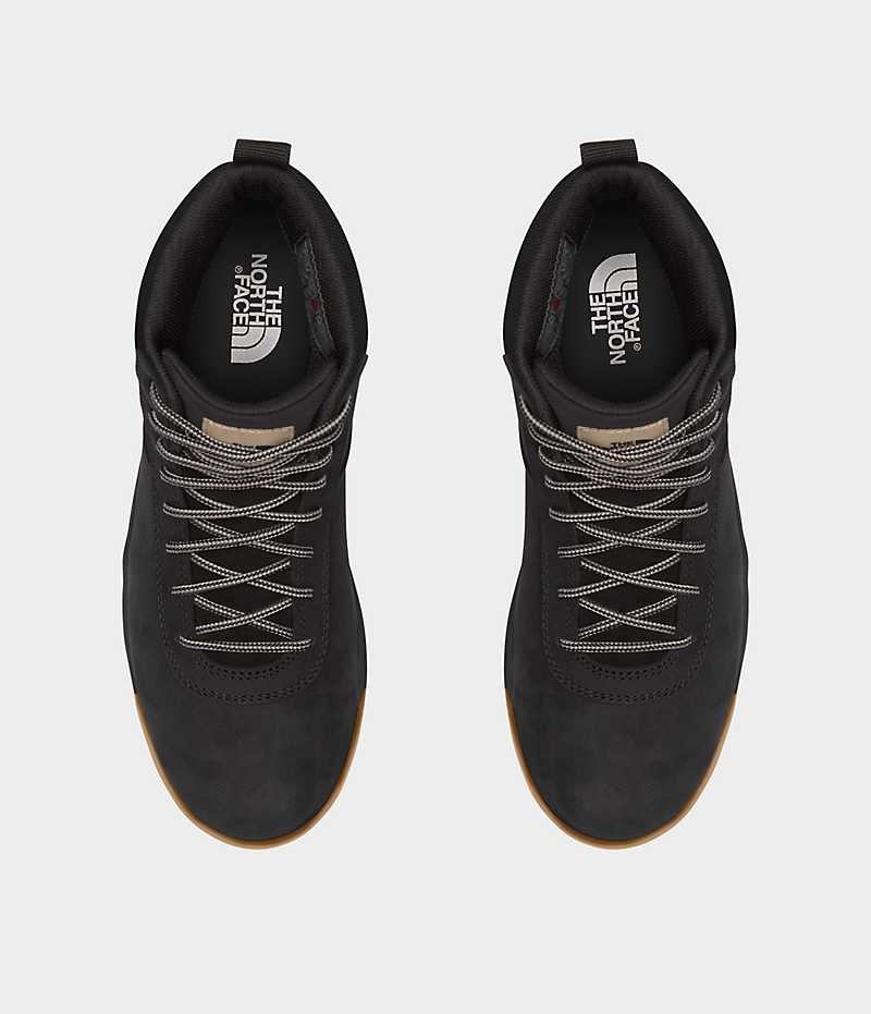 The North Face Larimer Mid Vandtætte Vinterstøvler Herre Sort | DK RLQYA