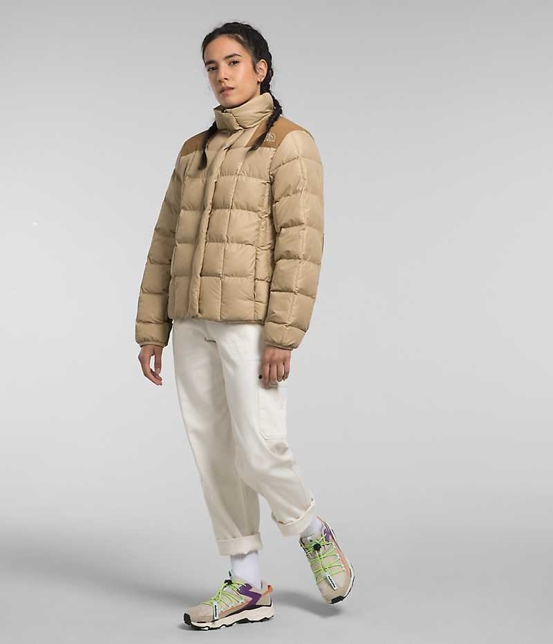The North Face Lhotse Reversible Dunjakke Dame Khaki | DK KNIJH