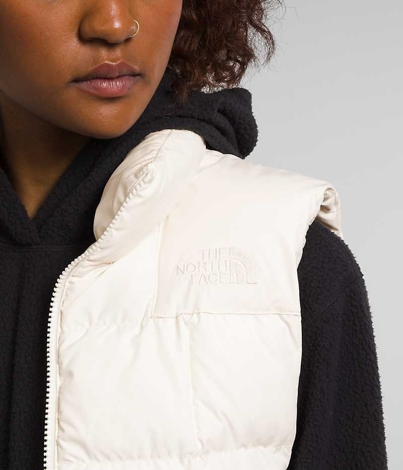 The North Face Lhotse Reversible Vest Dame Hvide | DANMARK NIBPE