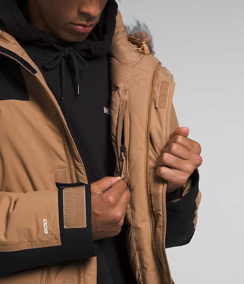 The North Face McMurdo Parka Herre Beige | DK NIQCP