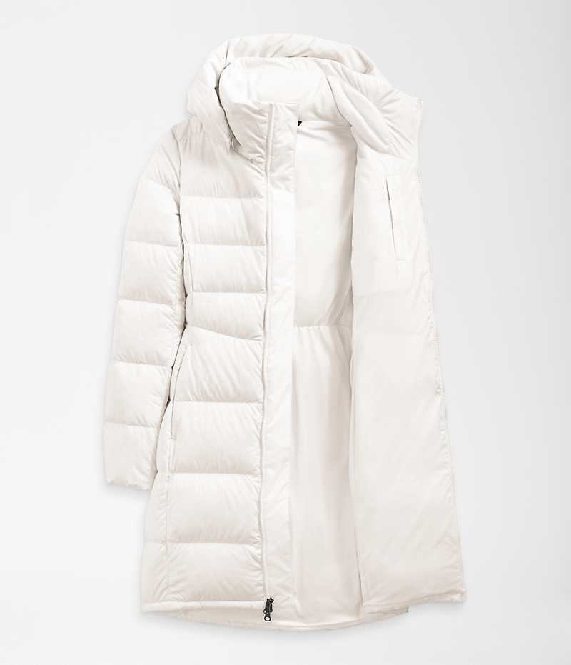 The North Face Metropolis Parka Dame Hvide | DK CYFJS