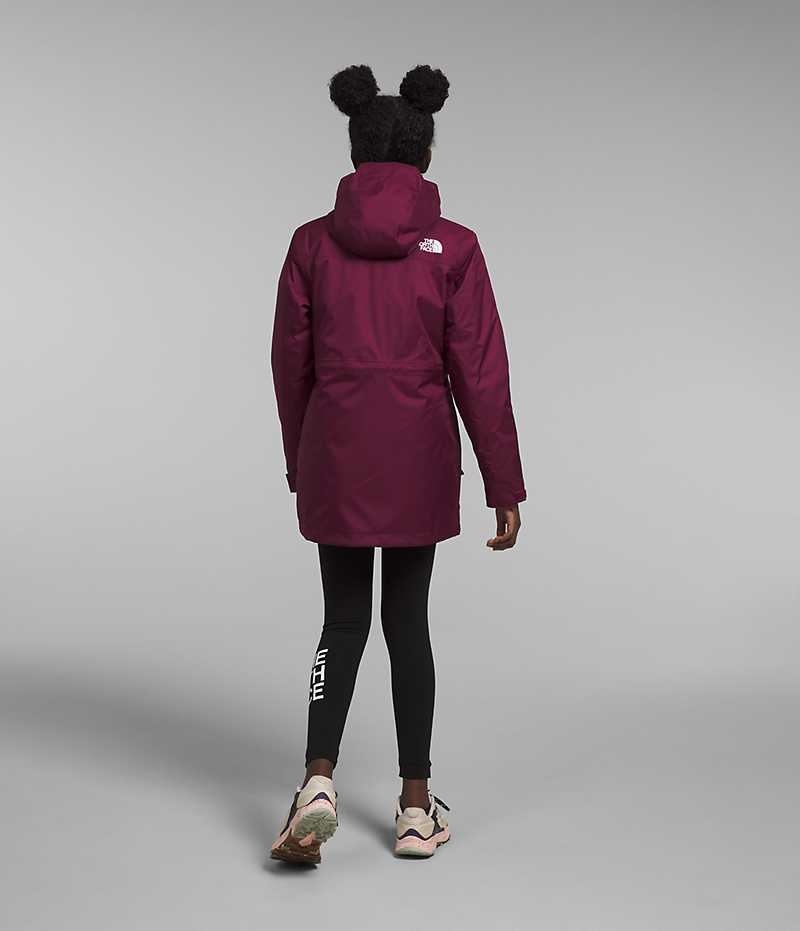 The North Face North Triclimate® Dunjakke Pige Bordeaux | DK OAEYG