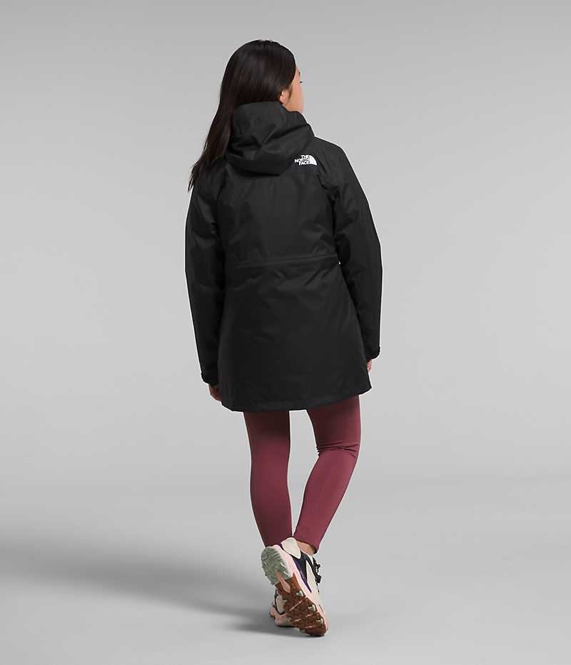 The North Face North Triclimate® Dunjakke Pige Sort | DANMARK LRJOU