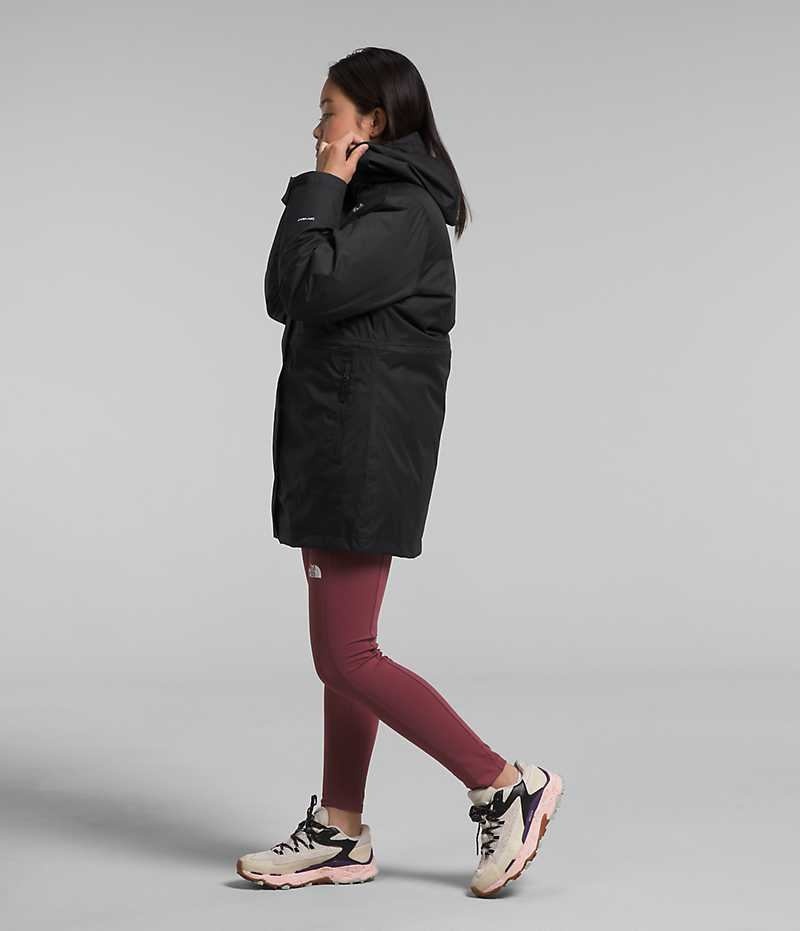The North Face North Triclimate® Dunjakke Pige Sort | DANMARK LRJOU