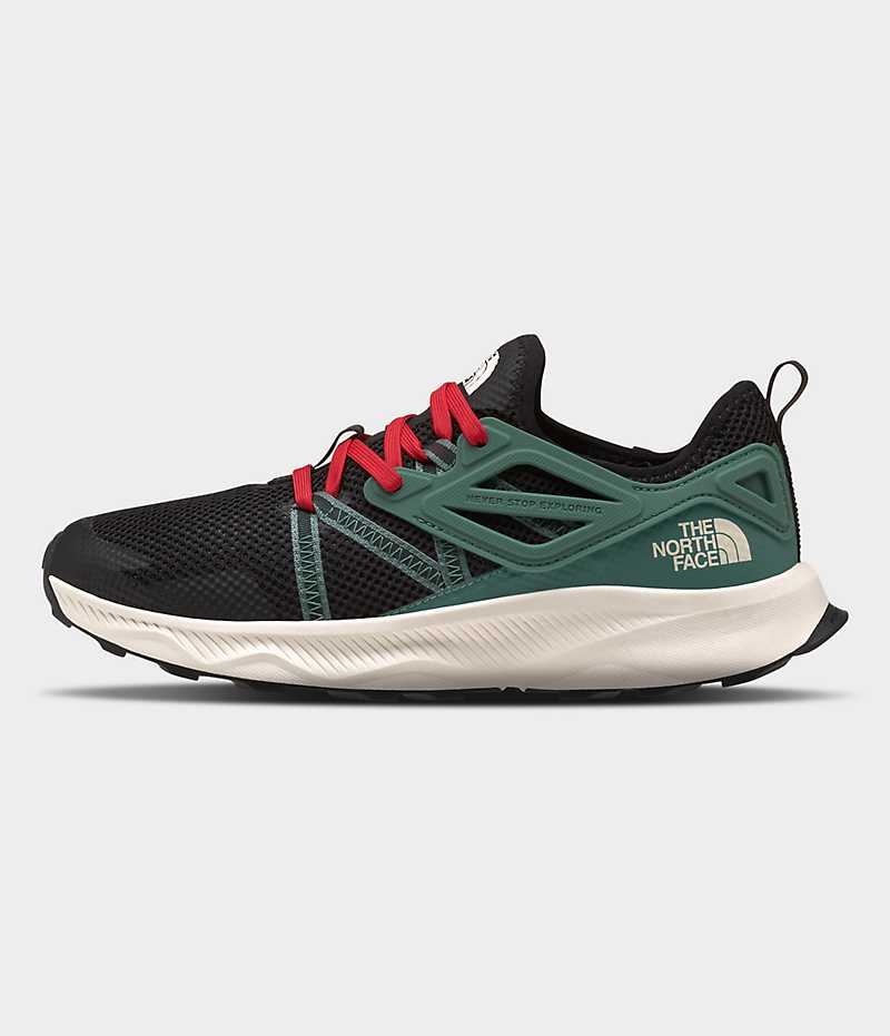 The North Face Oxeye Vandresko Herre Sort Grøn | DK DRJWO
