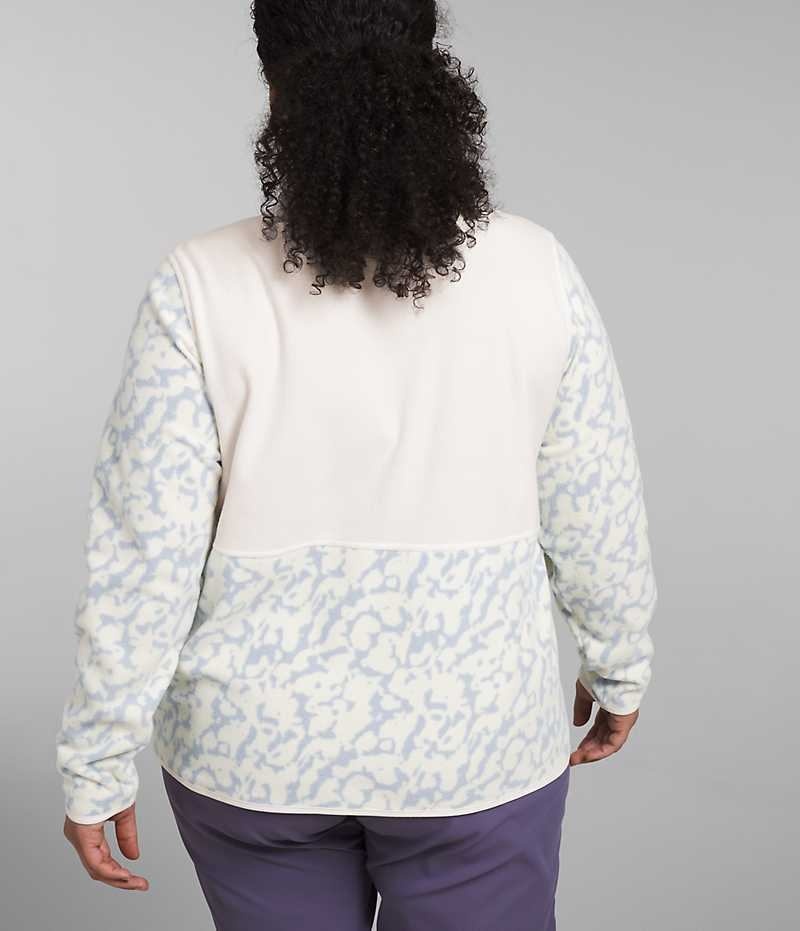 The North Face Plus Alpine Polartec® 100 Fleece Jakker Dame Hvide | DANMARK HDCSF