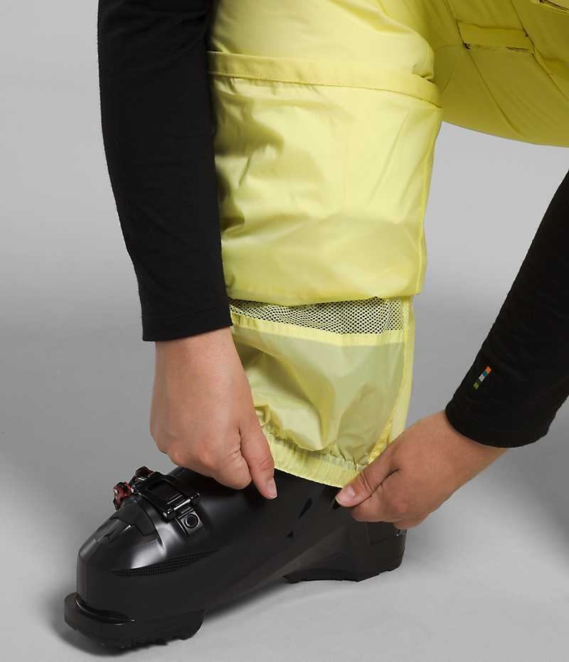 The North Face Plus Freedom Insulated Smækbukser Dame Gul | DANMARK VSAJU