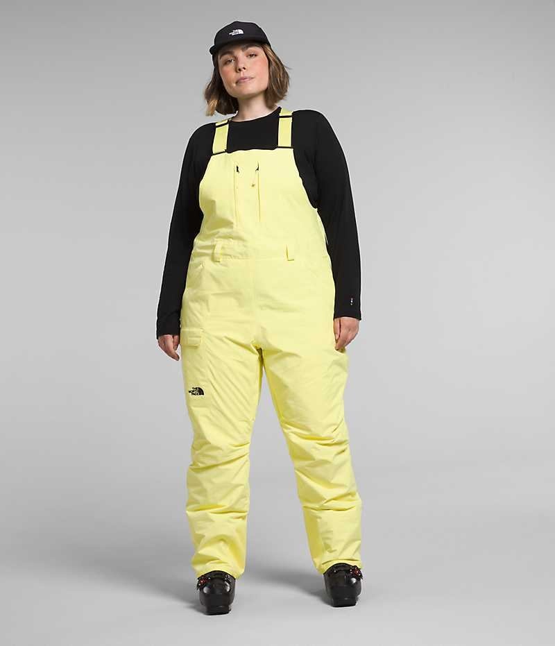 The North Face Plus Freedom Insulated Smækbukser Dame Gul | DANMARK VSAJU
