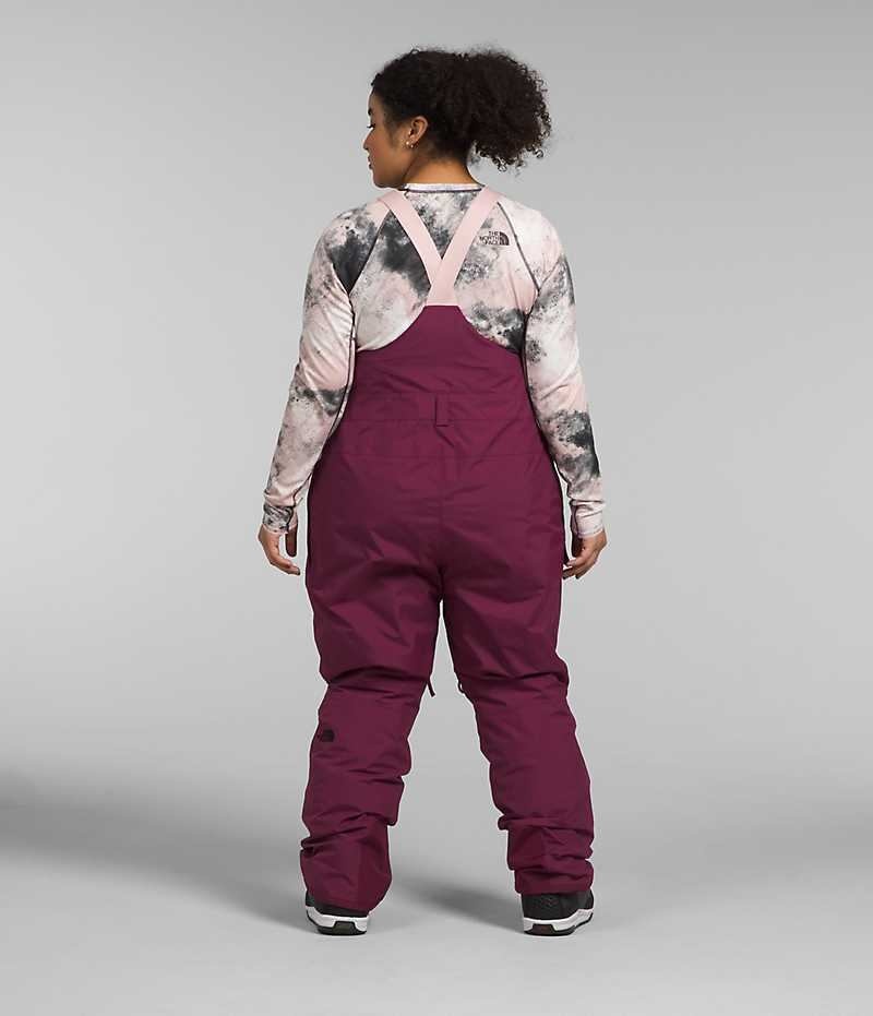 The North Face Plus Freedom Insulated Smækbukser Dame Bordeaux | DK OFETG