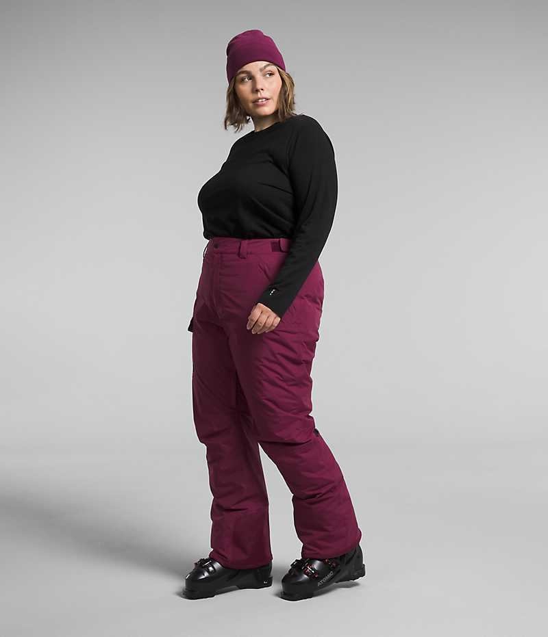 The North Face Plus Freedom Isolerede Bukser Dame Fuchsia | DK XOKLV