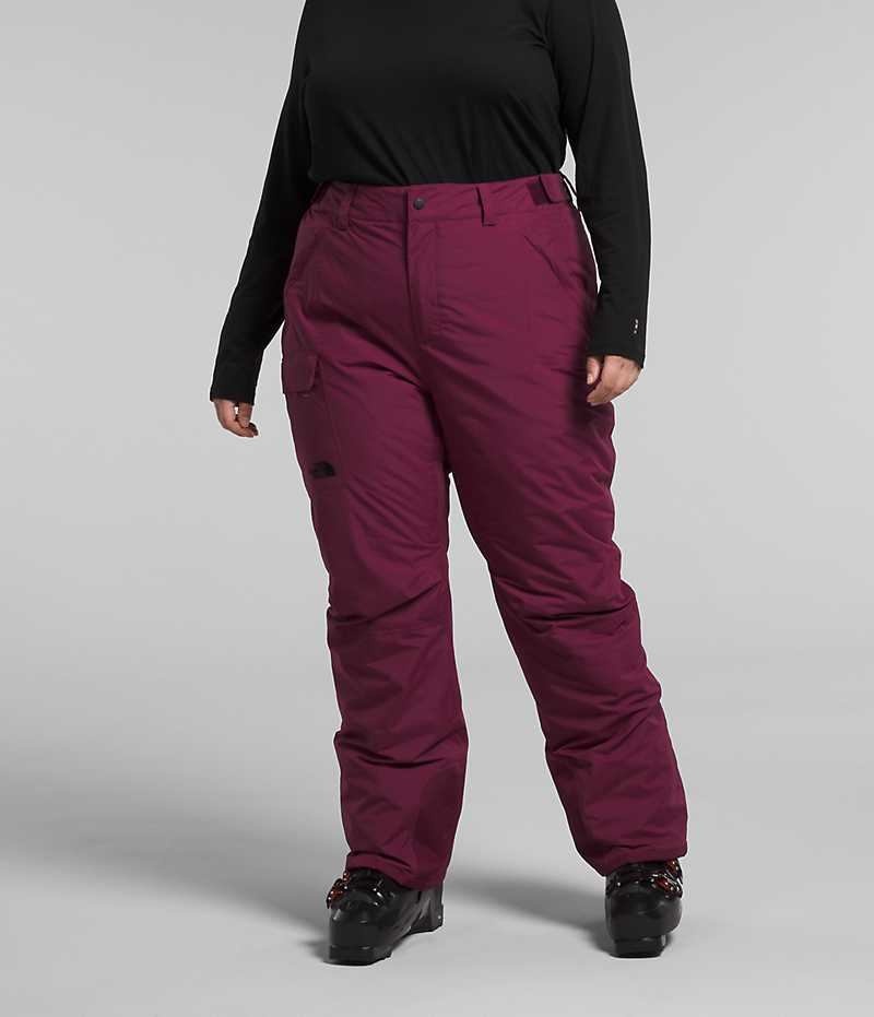 The North Face Plus Freedom Isolerede Bukser Dame Fuchsia | DK XOKLV