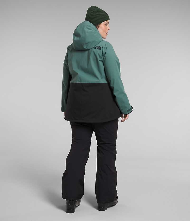 The North Face Plus Freedom Stretch Isolerede Jakker Dame Grøn Sort | DK AMBZV