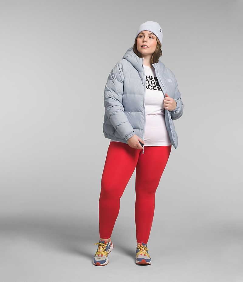 The North Face Plus Hydrenalite™ Hoodie Dunjakke Dame Grå | DK GQMFX