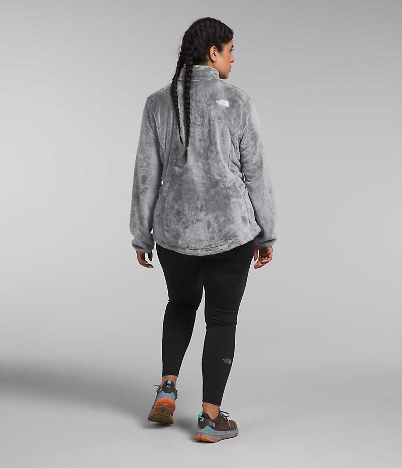 The North Face Plus Osito Fleece Jakker Dame Grå | DK VQKYP