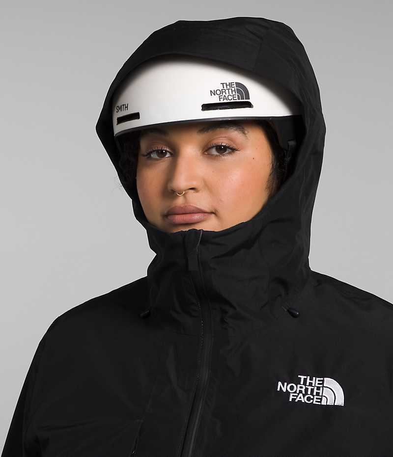 The North Face Plus ThermoBall™ Eco Snow Triclimate® Isolerede Jakker Dame Sort | DANMARK AQKOB