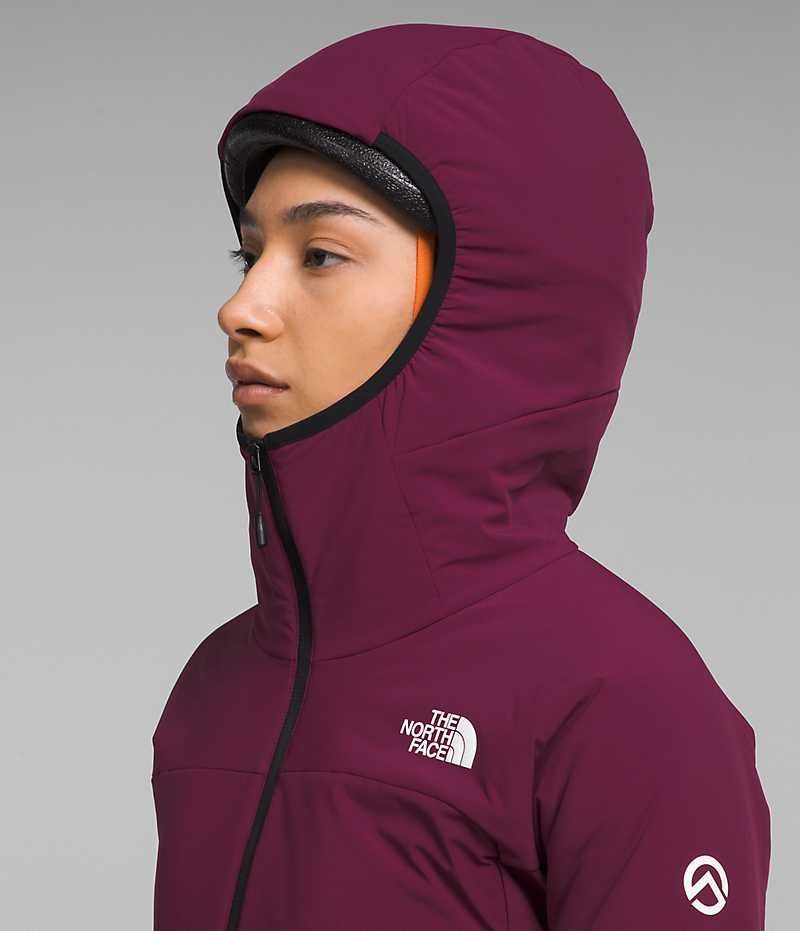 The North Face Summit Series Casaval Hoodie Hybrid Jakke Dame Fuchsia | DANMARK IWZQR