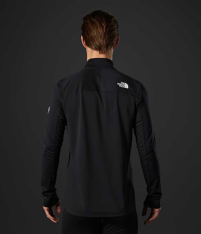 The North Face Summit Series Crevasse ½-Zip Sweatshirt Herre Sort | DK PRAFC