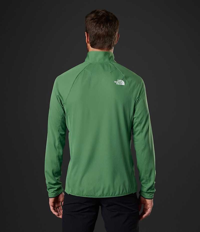 The North Face Summit Series FUTUREFLEECE™ LT ½-Zip Pullover Herre Grøn | DANMARK SDWIP