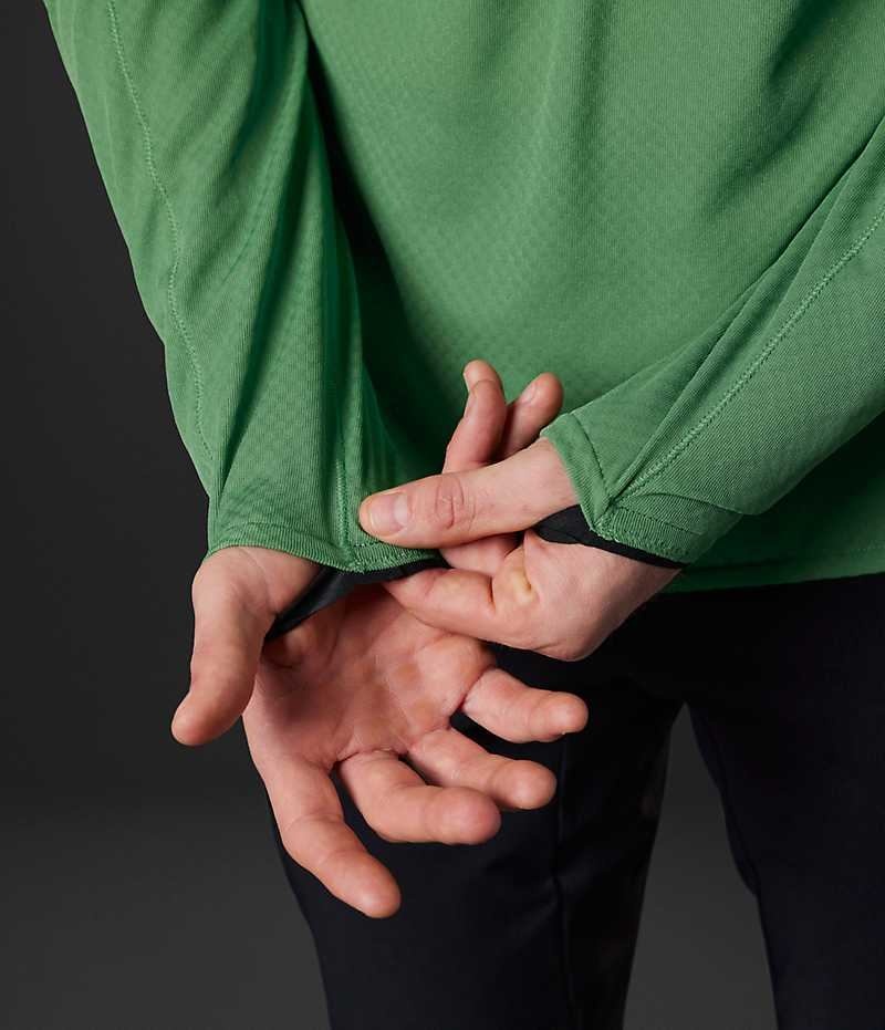 The North Face Summit Series FUTUREFLEECE™ LT ½-Zip Pullover Herre Grøn | DANMARK SDWIP